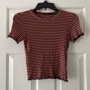 Striped baby tee from American Eagle